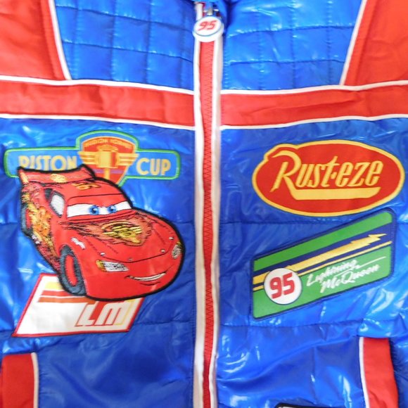 DISNEY STORE LIGHTNING MCQUEEN JACKET - Picture 4 of 14